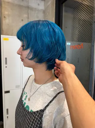 カラー sora/ハイトーン /透明感カラー🫧のヘアスタイル