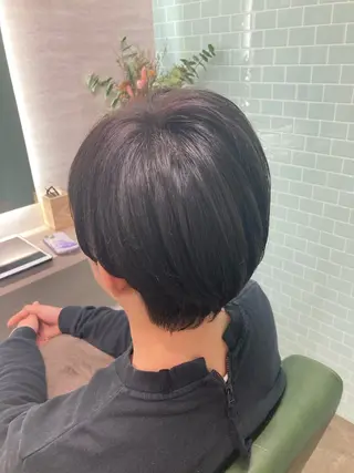 ショート メンズ 縮毛矯正/ /関内/あべももこのヘアスタイル