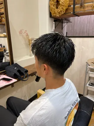 ショート メンズ 佐藤 海璃のヘアスタイル