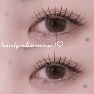 マツエク・マツパ monart kurehaのマツエク・マツパデザイン