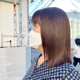 ミディアム カラー 黒崎 勝巳のヘアスタイル