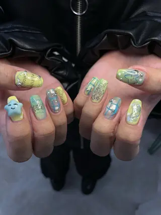 ネイル ひめか🫁 推し概念・個性派のネイルデザイン