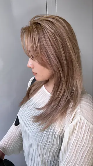ミディアム 高橋 龍哉のヘアスタイル