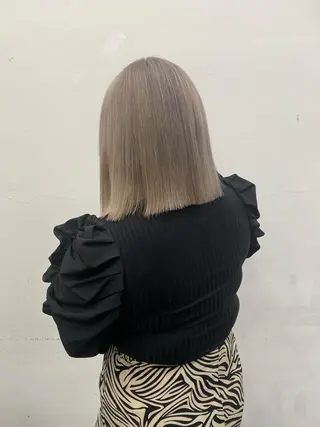 ショート カラー パーマ ヘアアレンジ メンズ キッズ ブリーチ　ハイトーン 特化🌈フジタハルキのヘアスタイル