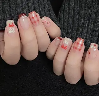 ネイル By moonネイル 🌷ワンホン/韓国風のネイルデザイン