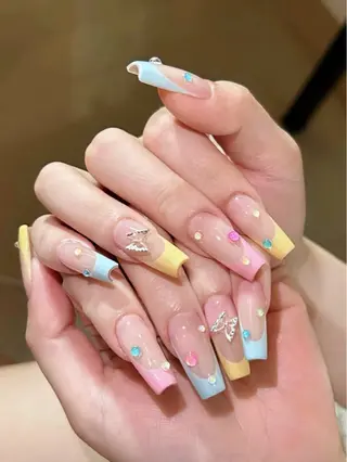 ネイル 長さだし専門店 M2　rikaのネイルデザイン