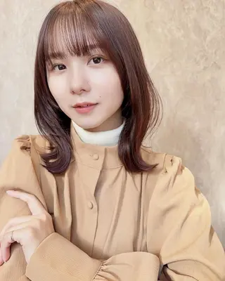 ミディアム ほさか しんごのヘアスタイル