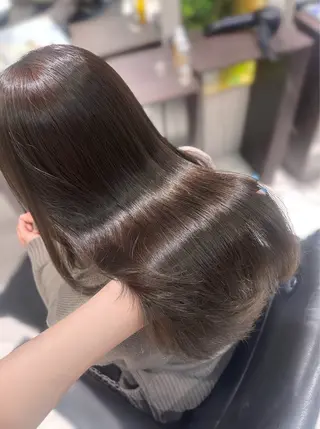 ロング カラー 韓国系艶髪🎀 miyuuのヘアスタイル