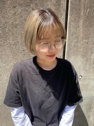 ショート Pia ツボイ ケイタのヘアスタイル