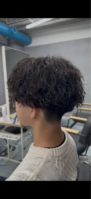パーマ メンズ ユウ✩.*˚/メンズ 特化/シャドウパーマのヘアスタイル