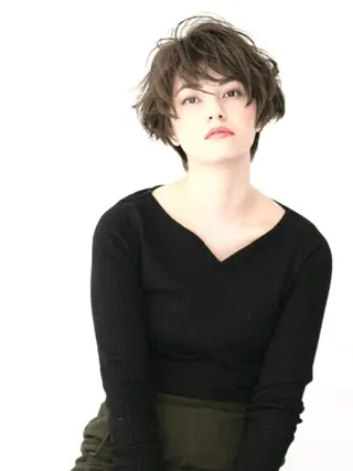 ミディアム Endearing 銀座/レイヤーカットのヘアスタイル