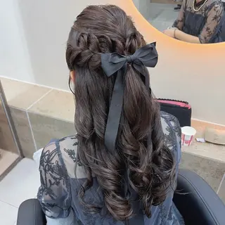 ロング ヘアアレンジ 《柔らかhair𓍯 》木村美姫のヘアスタイル
