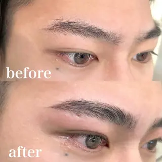 アイブロウ ベルグローヘアセット 🤍まりこのヘアスタイル