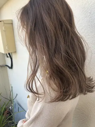 ロング カラー Pia ツボイ ケイタのヘアスタイル