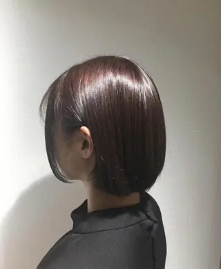 ショート カラー パーマ ヘアアレンジ メンズ キッズ ネイル マツエク・マツパ FABLE HAIR ファブル難波・心斎橋のヘアスタイル
