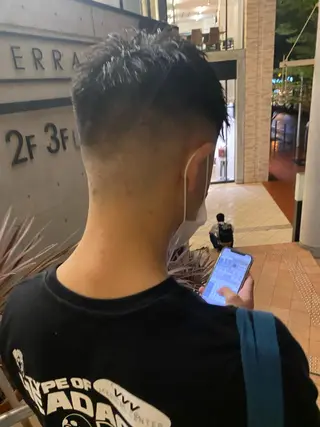 メンズ unopulir 景山　凌のヘアスタイル