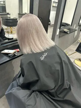 カラー anju/大阪/ ハイトーン/心斎橋のヘアスタイル