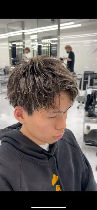 カラー メンズ メンズ特化💥 ショートスタイル💥のヘアスタイル