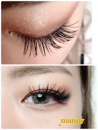 マツエク・マツパ manny eyelashのマツエク・マツパデザイン