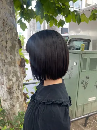 ショート カラー 色落ち綺麗🩰ハイ トーン🎀RINKAのヘアスタイル