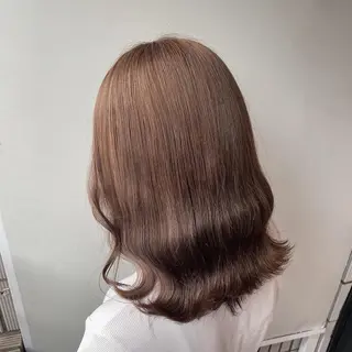 セミロング カラー ヘアアレンジ 💖艶と似合わせ💖 カラーカット💖のヘアスタイル