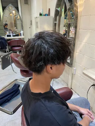 ショート パーマ メンズ メンズパーマ屋さん /yuki☃️💭のヘアスタイル