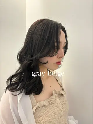 ミディアム 透明感カラー🎀 tasty/makoのヘアスタイル