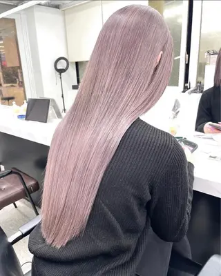 ロング 🎀韓国スリムタッキ 羽エクステ🎀kiiのヘアスタイル