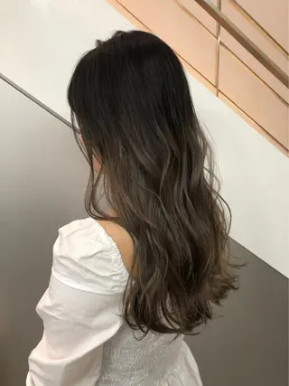ロング カラー ヘアアレンジ newi 川崎店のヘアスタイル
