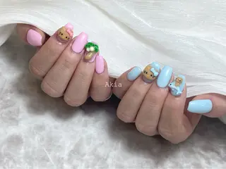 ネイル w wのネイルデザイン