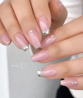 ネイル 大人可愛いネイル🎗 Hinaのネイルデザイン