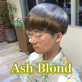 ショート カラー メンズ メンズパーマ&メンズ 縮毛矯正/平野/渋谷のヘアスタイル