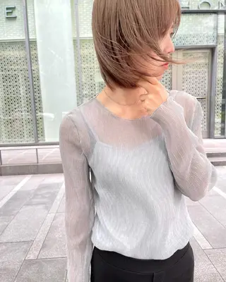 ショート 福山 晴香のヘアスタイル