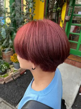 カラー メンズ 大坪 拓斗のヘアスタイル