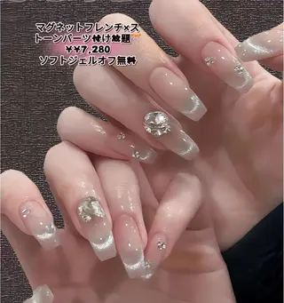 ネイル ラベンダー💖日暮里 ルル💖ネイルのネイルデザイン