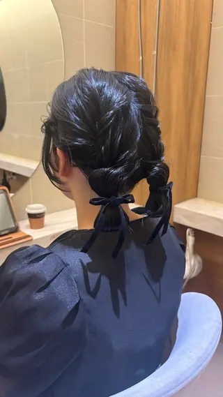 ヘアアレンジ 《ショートカット》 ナミのヘアスタイル