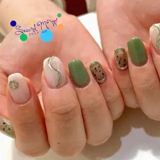 ネイル SecondMW _nail 　川連のネイルデザイン