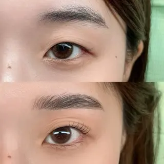 アイブロウ HOLOGRAM EYELASHのマツエク・マツパデザイン