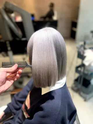 ミディアム カラー 🌈インナーカラー ‘ショウマ’🌈のヘアスタイル
