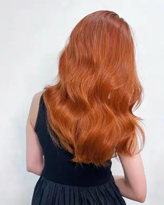 セミロング カラー 【姫路】羽エクステ/ ブリーチ/HINAのヘアスタイル