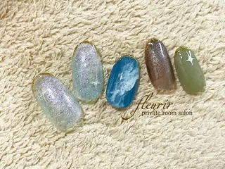 ネイル フルリール 【プライベートサロンのネイルデザイン