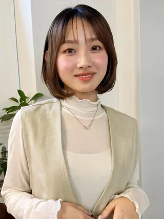 ショート Farbe🤍 女性限定のヘアスタイル