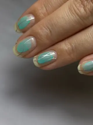 ネイル 草加ニュアンスネイル 🌚hersのネイルデザイン