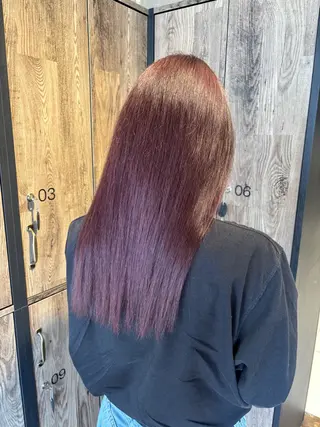 セミロング 艶カラー🌸 SAKURAI🌸のヘアスタイル