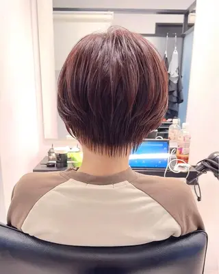 ショート カラー ショートヘア、ボブ こやさん　コヤマのヘアスタイル