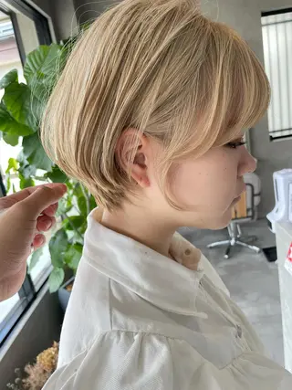 ショート 河原 亮のヘアスタイル