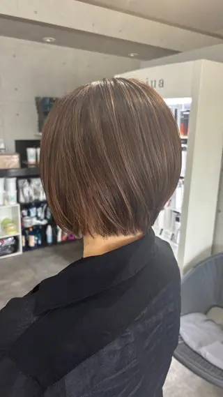 ショート REVE美容室 REVEマツエクのヘアスタイル