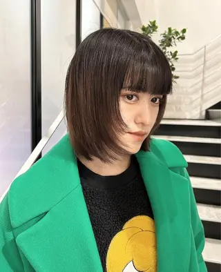 ミディアム カラー パーマ ヘアアレンジ メンズ キッズ stylist 🌸 kana.のヘアスタイル