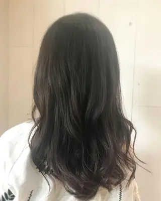 セミロング 長尾 桃佳のヘアスタイル