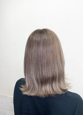 ミディアム カラー lucia RYOのヘアスタイル